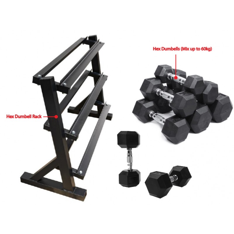 HUGE HEX DUMBELL DEAL